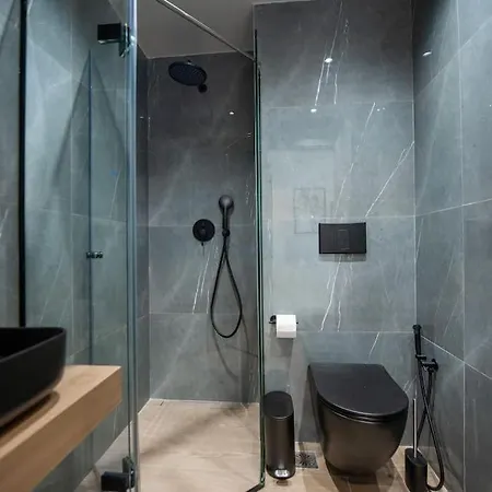 شقة Santa Marina Luxury #1 With Pool Asgourou